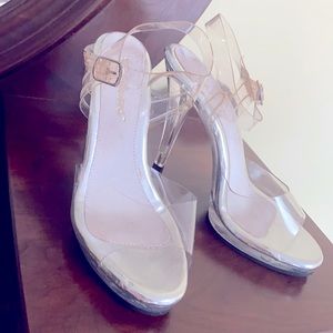 Bodybuilding competition heels